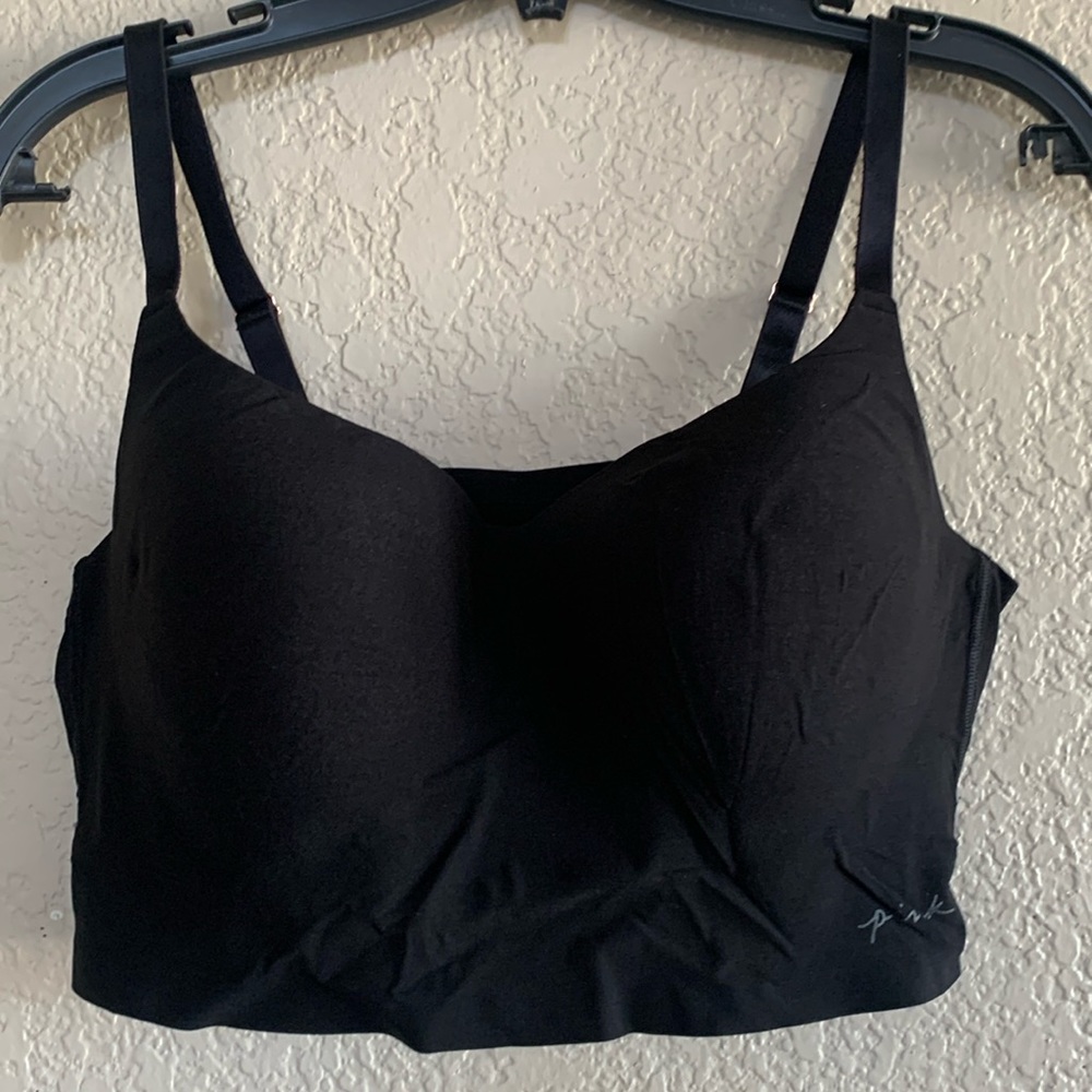 PINK wireless seamless bra. XL